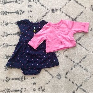 • 2/$10 NWT Baby Girl 2 Piece Set •